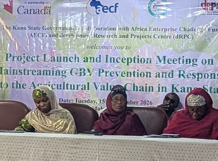 dRPC, partners mobilise gender champions to tackle GBV in Kano